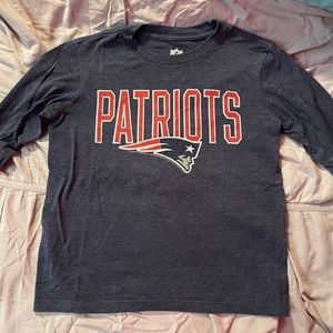 NFL Team Apparel | Boys Patriots Long Sleeve Tee